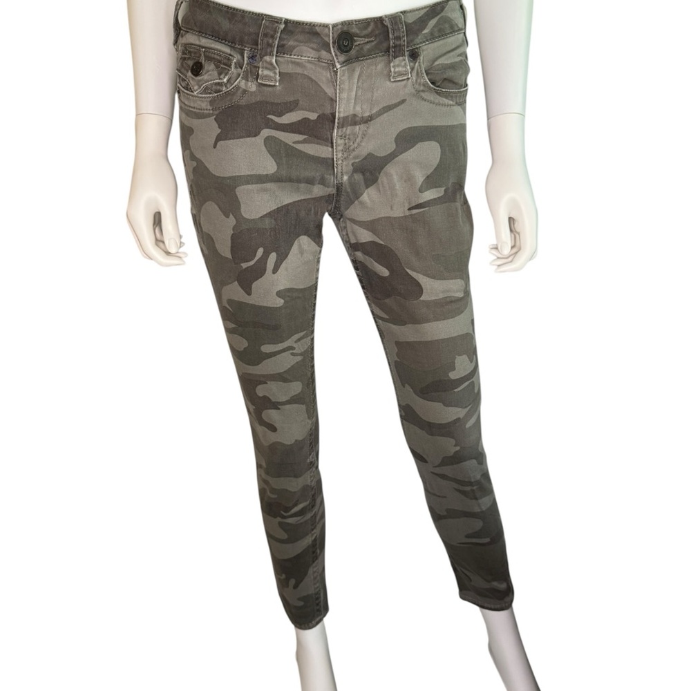 True Religion Skinny Camo Jeans